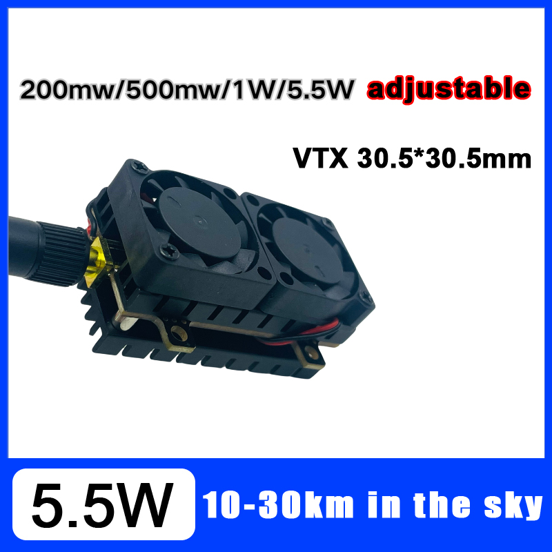 Long Range 5.8GHz 5.5W Video T - Drone Racing Transmitter ulasan dan harga