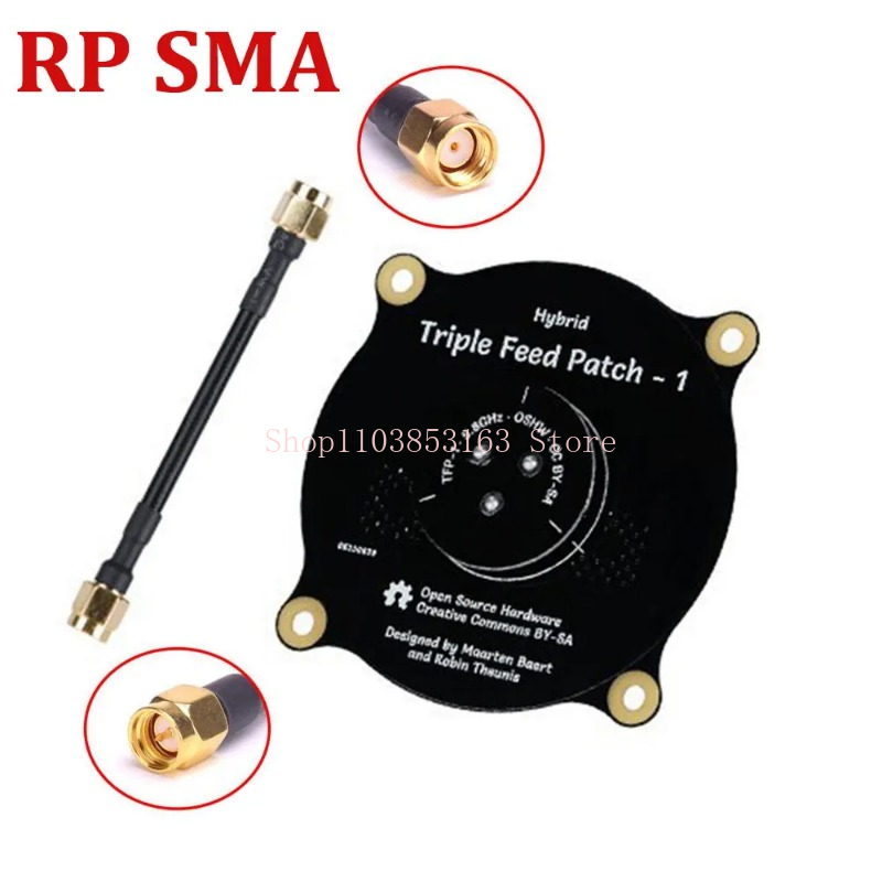 5.8GHz Triple Feed Patch Anten - Drone Racing Goggles ulasan dan harga