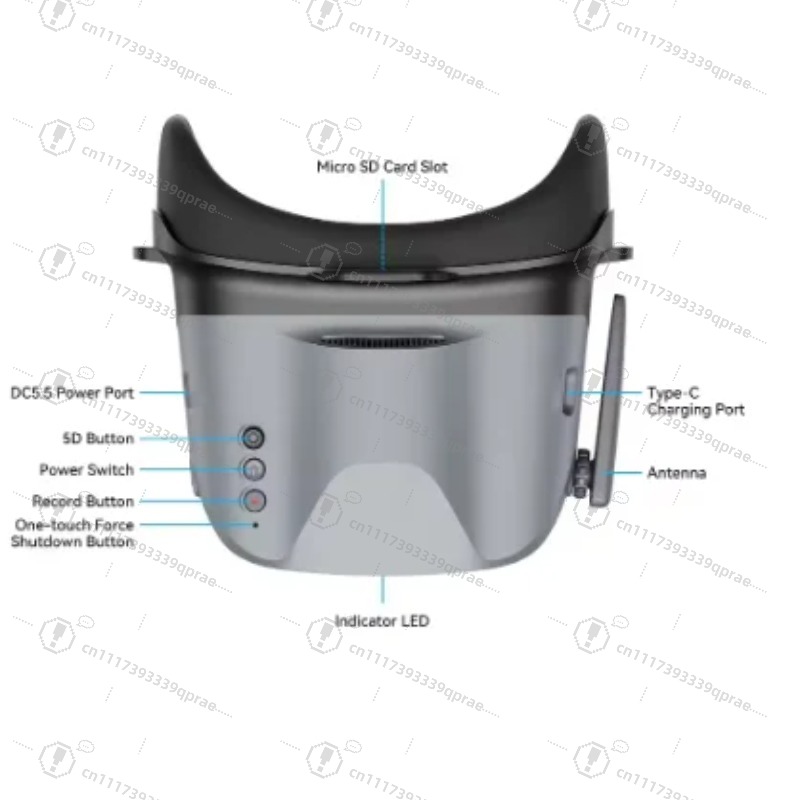 Analog FPV Goggles BETAFPV VR0 - Drone Racing Goggles ulasan dan harga